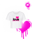 LOVE CROPPED TEE