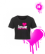 LOVE CROPPED TEE